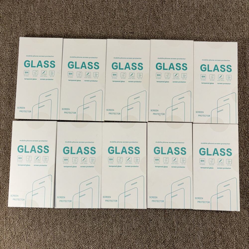 Mobile Phone Screen Protector 16 Max Pro 10 Packs New 2 Screens Each